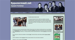 Desktop Screenshot of eppunormaali.net